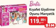 BARBİE KIYAFET GİYDİRME OYUNU MANYETİK OYUNCAK